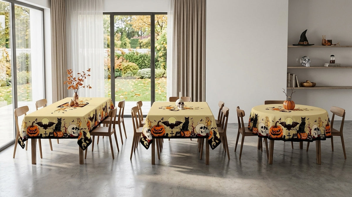 Nappe-Halloween-Citrouilles-Chauves-Souris-Cranes-Decoration-Table-Chat-Noir-7
