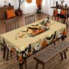 Nappe Halloween Citrouilles, Chauves-Souris & Crânes – Décoration Table Chat Noir