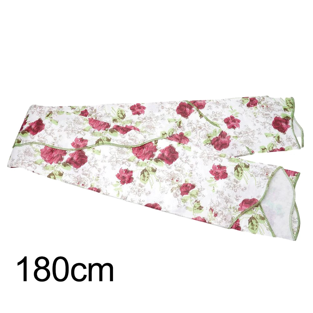 Nappe Ronde Imperméable et Anti-Tache en PVC (152 / 180 cm) – Motif Fleuri